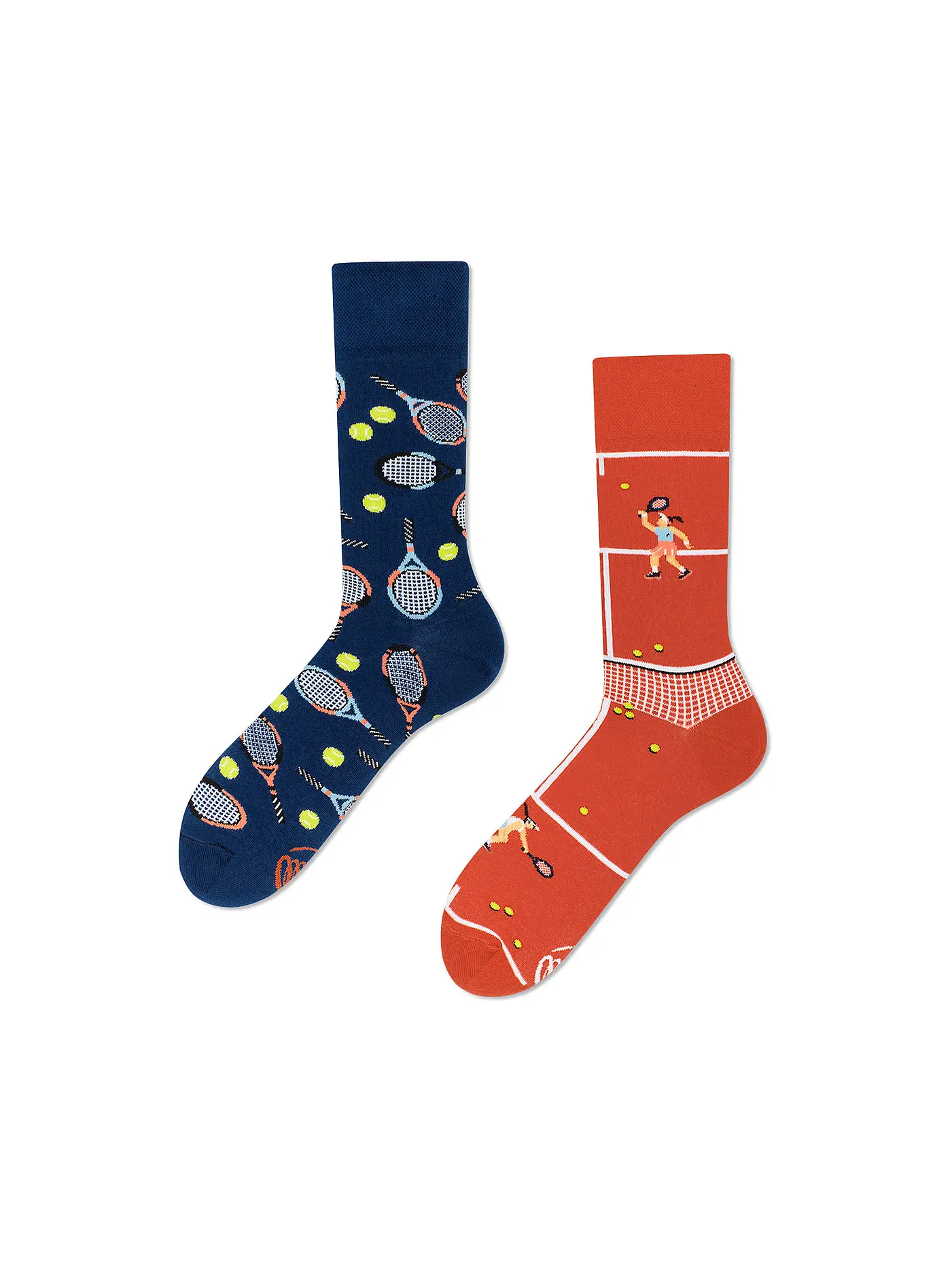 MANY MORNINGS | Damen Socken GRAND SLAM rot | 